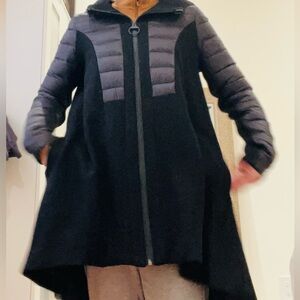 Black Puffer Winter Coat